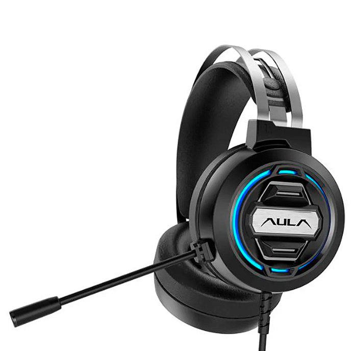 Гарнитура AULA S603 USB Black - рис.0