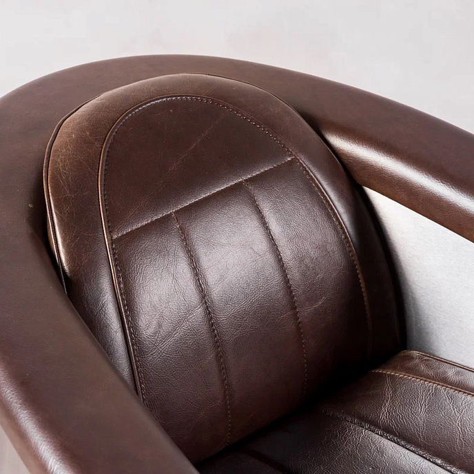 Кресло для прослушивания F2F Пилот Stainless Steel Dark Brown - рис.5