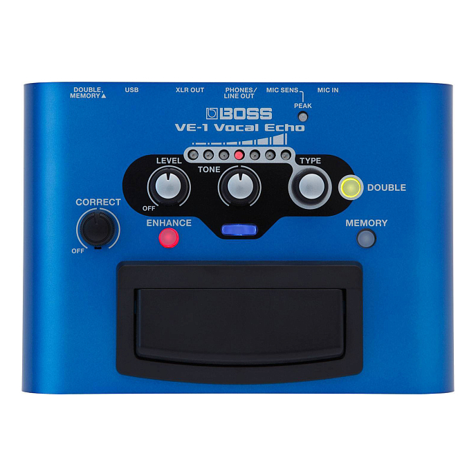 Процессор эффектов Boss VE-1 Vocal Echo Blue - рис.0