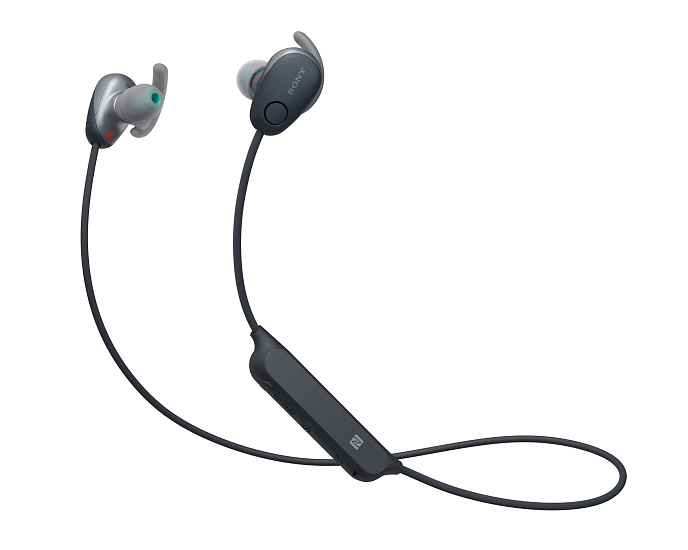 Наушники Sony WI-SP600N Black - рис.4