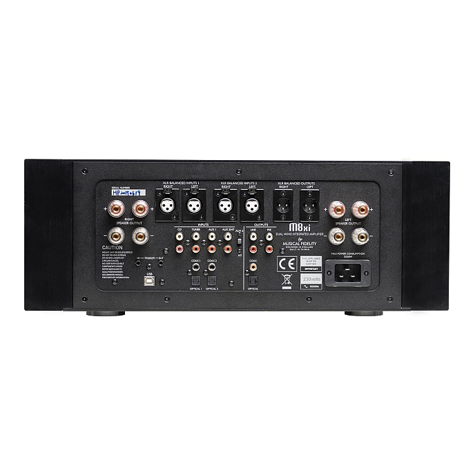 Интегральный усилитель Musical Fidelity M8xi Black - рис.2