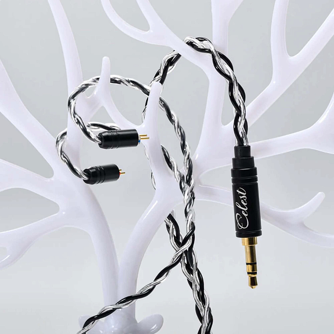 Кабель Celest Aura 2-pin 3.5mm Black - рис.8