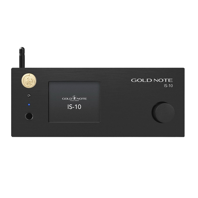 Интегральный усилитель Gold Note IS-10 Black - рис.1