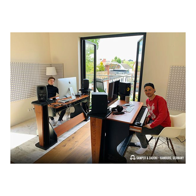 Стойки под акустику Zaor Croce Stand 36 Oak Black - рис.3