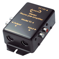 Фонокорректор Dynavox TC-4 (200703) black ММ-фонокорректор_OpenBox