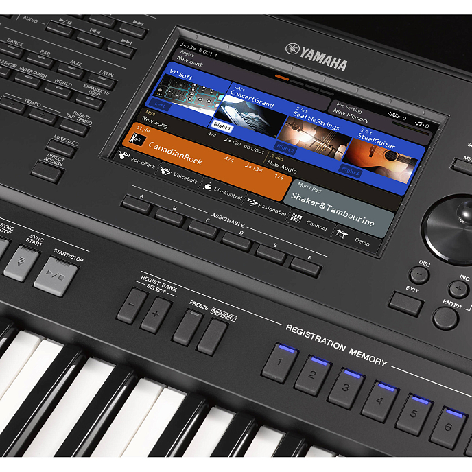 Синтезатор Yamaha PSR-SX700 Black - рис.7