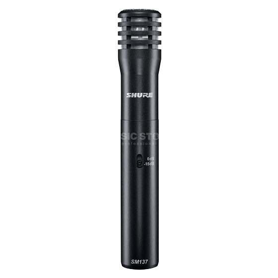 Микрофон студийный Shure SM137-LC Black - рис.0