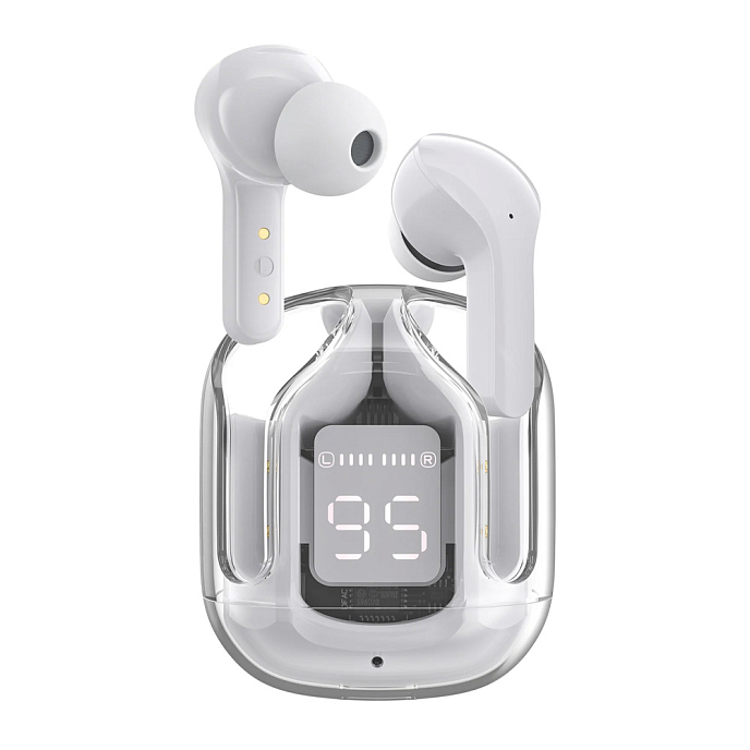 Беспроводные наушники ACEFAST Crystal T6 Grey - рис.0
