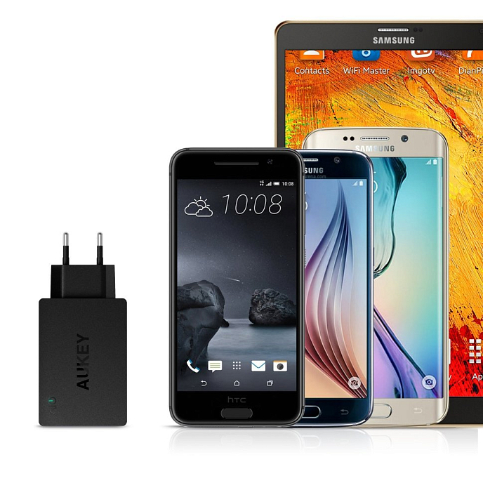 Сетевое зарядное устройство Aukey AiPower Quick Charge 3.0 USB-C (PA-Y4) - рис.5