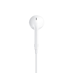Наушники внутриканальные Apple EarPods with Lightning Connector - вставные наушники с коннектором Lightning, белые_OpenBox