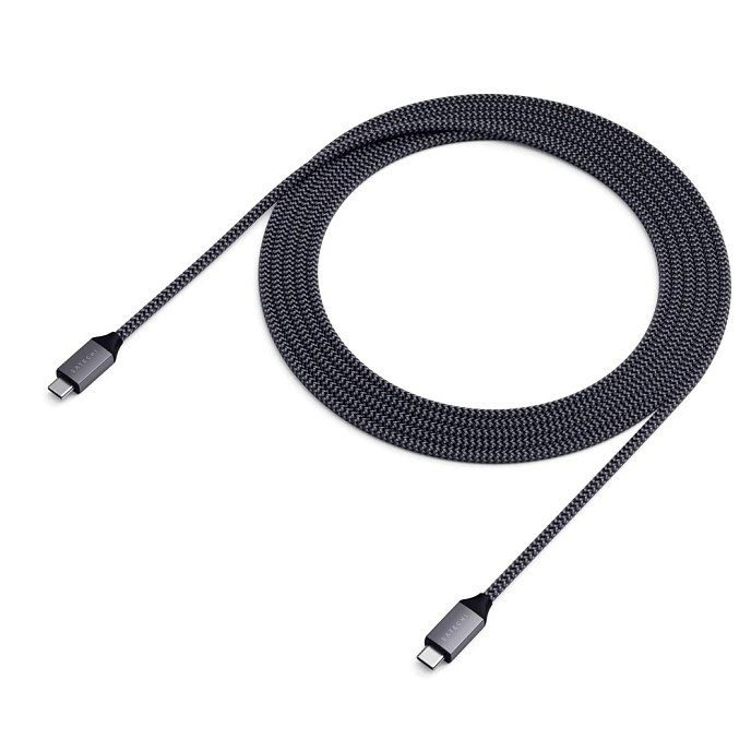 Кабель Satechi USB-C to USB-C 100W Charging Cable 2m - рис.3