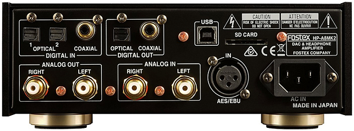 Усилитель-ЦАП для наушников Fostex HP-A8 MK2 - рис.2