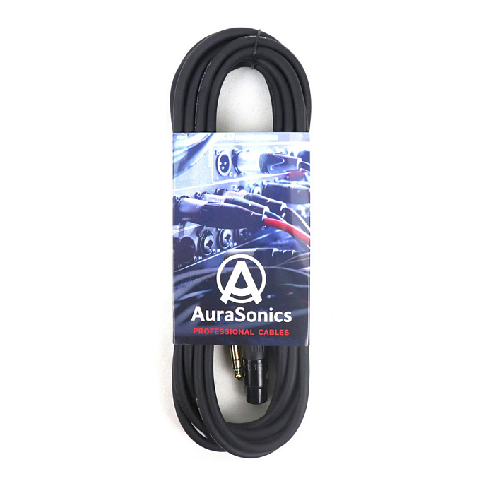 Кабель AuraSonics mXFJTSM-06 Black 0.6m - рис.0