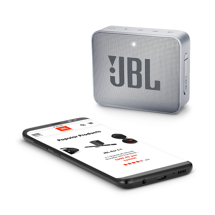 Портативная колонка JBL GO 2 Gray - рис.4