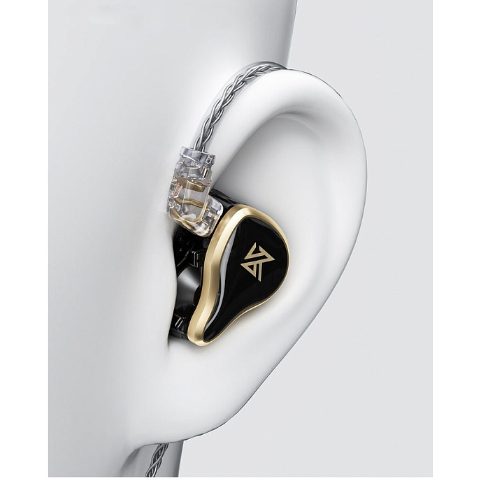 Наушники внутриканальные KZ ZAS without mic Black - рис.6