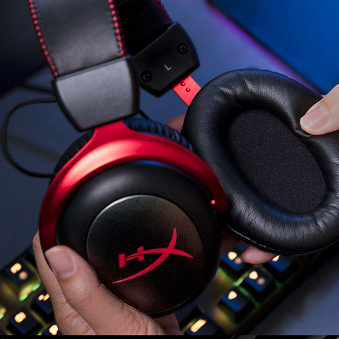 Игровая гарнитура HyperX Cloud III Wireless Black/Red - рис.8