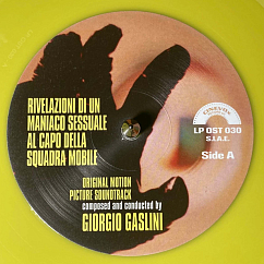 Пластинка Giorgio Gaslini - Rivelazioni Di Un Maniaco Sessuale Al Capo Della Squadra Mobile (Colonna Sonora Originale Del Film) - Coloured LP