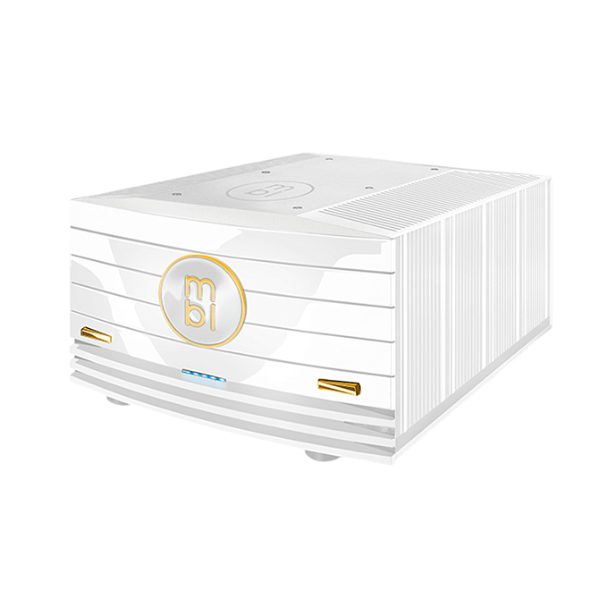 Усилитель мощности MBL 9008 A Mono Stereo Power Amp Piano White Gold - рис.0