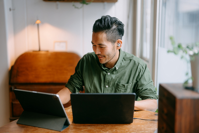 Беспроводные наушники Technics EAH-AZ60M2 Silver - рис.10