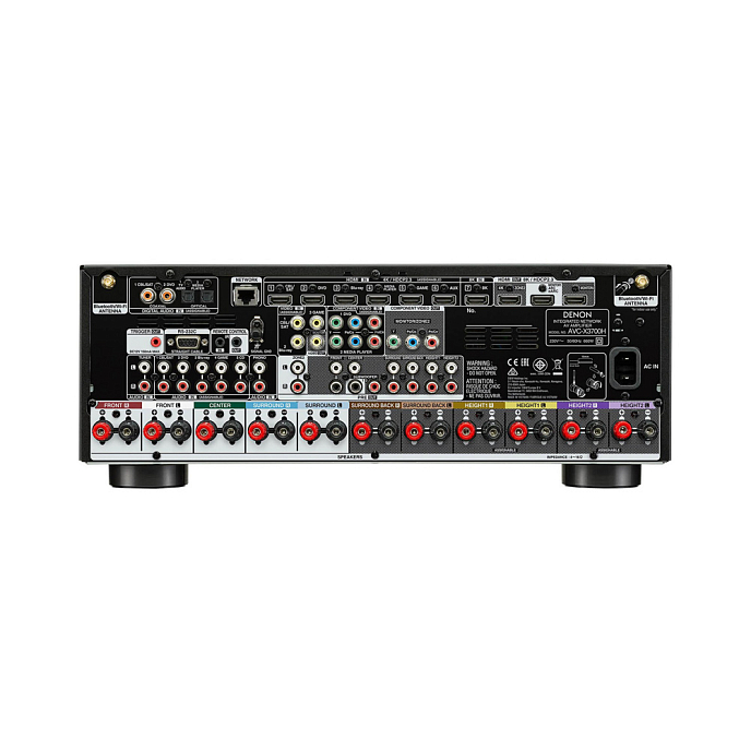 Ресивер Denon AVC-X3700H Black - рис.4