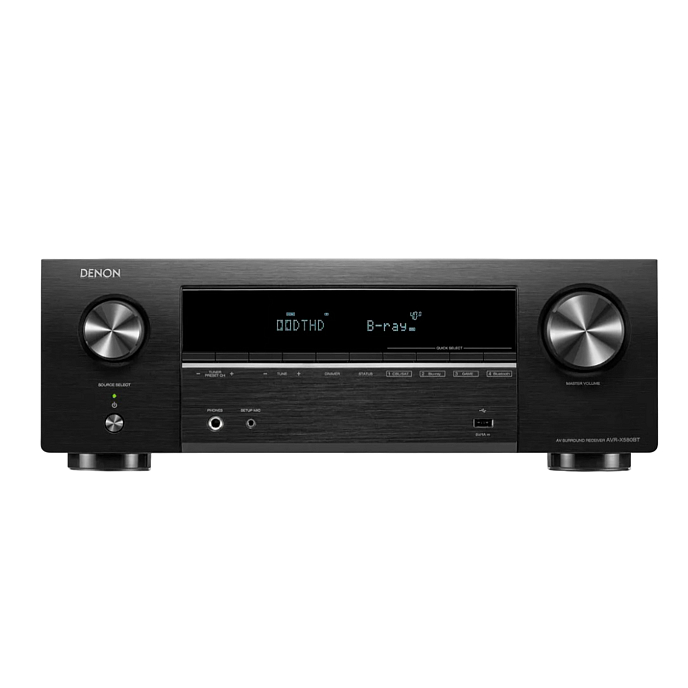 Ресивер Denon AVR-X580BT Black - рис.0