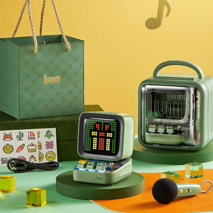 Портативная колонка Divoom Ditoo-5M Blue - рис.10