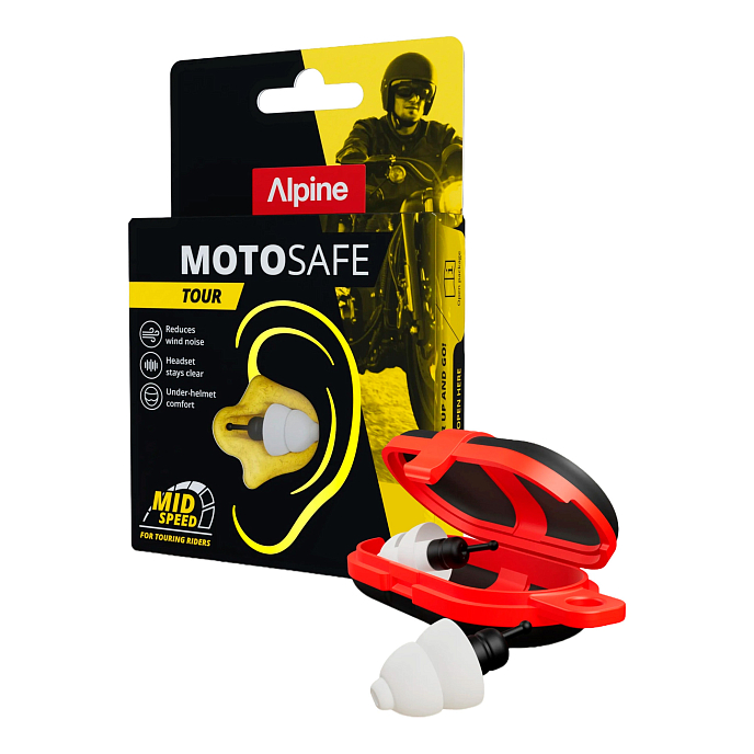 Беруши для мото Alpine MotoSafe Tour - рис.0