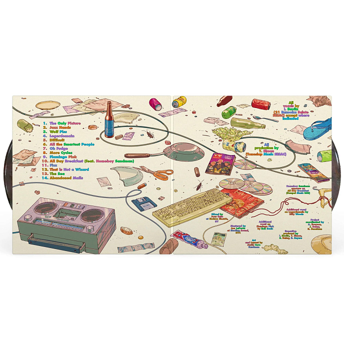 Пластинка Aesop Rock - Blockhead - Garbology (coloured) - 2LP - рис.4