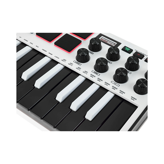 MIDI-клавиатура AKAI PRO MPK mini mk3 White - рис.8
