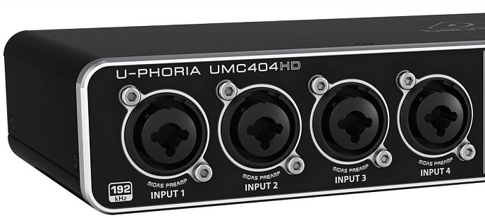 Внешняя звуковая карта BEHRINGER UMC404HD - рис.4