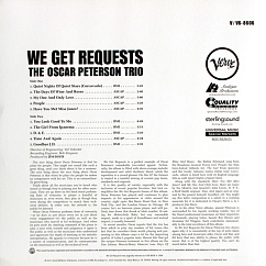 Виниловая пластинка The Oscar Peterson Trio - We Get Requests (45 RPM, Analogue productions) - 2LP