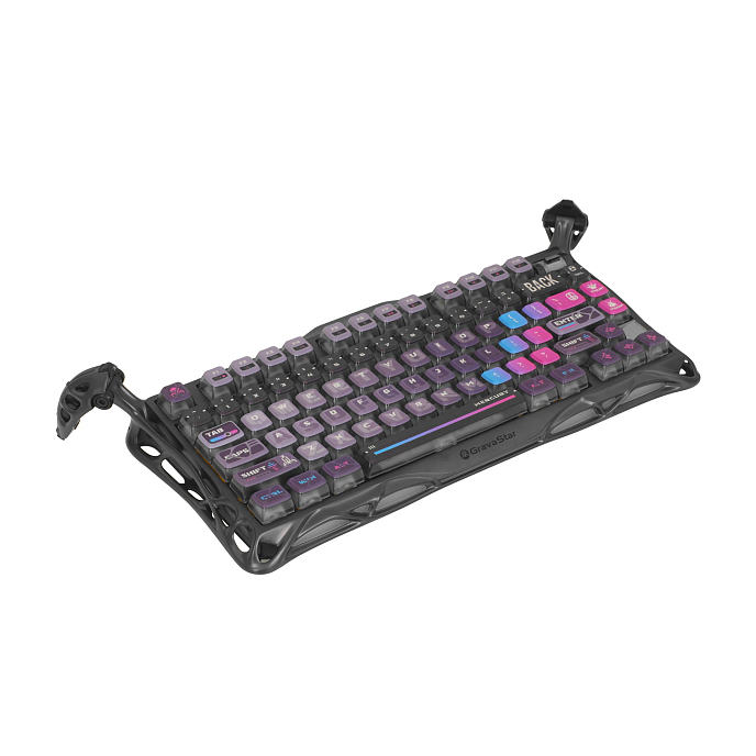 Клавиатура Gravastar Mercury K1 Pro Pink/Black - рис.1