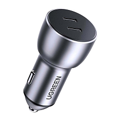 Автомобильное зарядное устройство Ugreen CD213 USB-C Fast Car Charger Space Grey