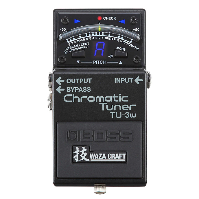 Процессор эффектов Boss TU-3W Waza Craft Black - рис.0