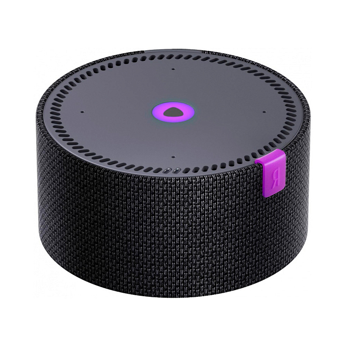 Портативная колонка Яндекс Станция Мини Black - рис.0