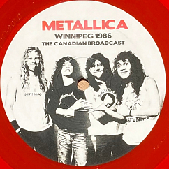 Пластинка Metallica - Winnipeg 1986 The Canadian Broadcast - Red LP