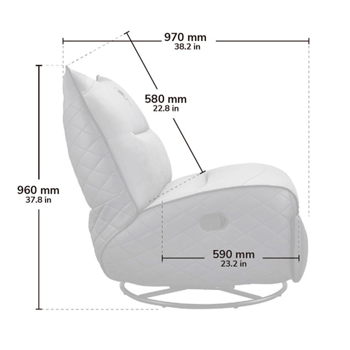 Компьютерное кресло Cougar Overlord Neo Grey/Black - рис.13