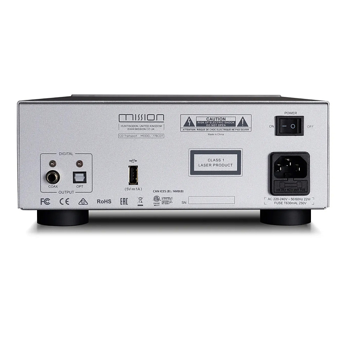 CD проигрыватель Mission 778CDT Silver - рис.3
