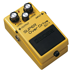 Процессор эффектов Boss SD-1 Super OverDrive Yellow