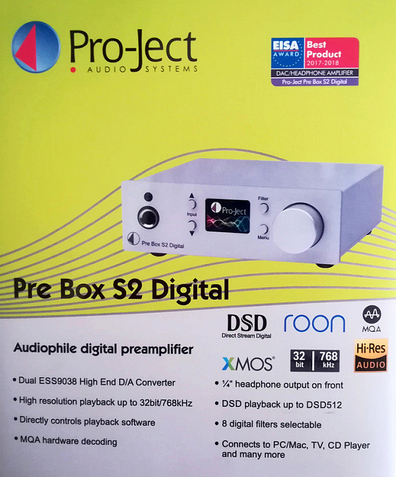 ЦАП Pro-Ject Pre Box S2 Digital Silver - рис.10