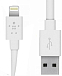 Кабель Belkin Lightning to USB Cable White 1.2m - рис.2