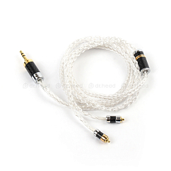 Кабель HeadMade IEM MMCX - 3.5mm Silver 1.2m