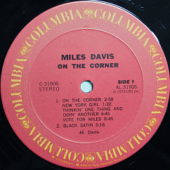Виниловая пластинка Miles Davis - On The Corner (Analogue, Original Master Recording) LP