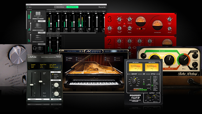 Аудиоинтерфейс FOCUSRITE Clarett 2Pre Thunderbolt - рис.9