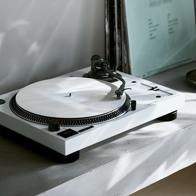 Проигрыватель винила Audio-Technica AT-LP120XBT USB WH White - рис.4