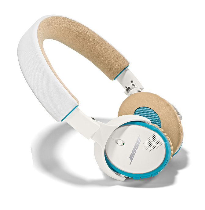 Беспроводные наушники Bose SoundLink on-ear White and Blue - рис.0