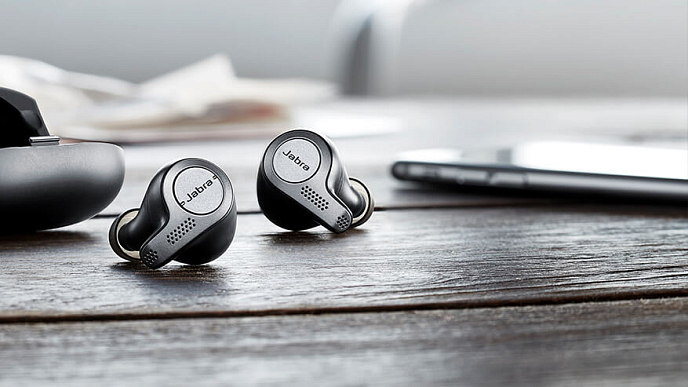 Беспроводные наушники Jabra Elite 65t Titanium Black - рис.2