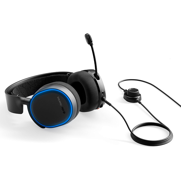 Игровая гарнитура SteelSeries Arctis 5 Black - рис.3