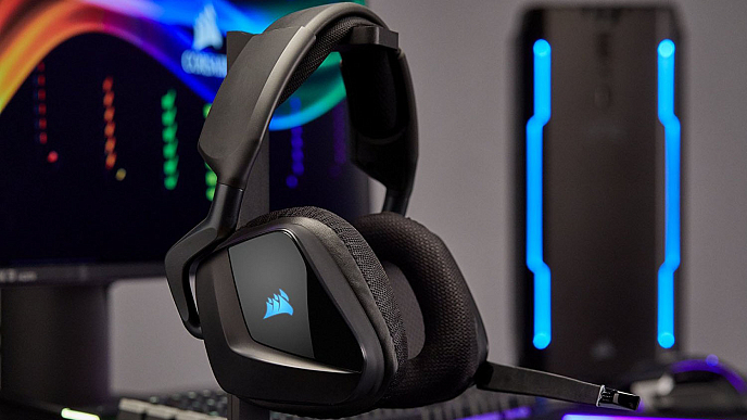 Игровая гарнитура Corsair Gaming VOID PRO RGB Wireless SE Yellow 7.1 - рис.7