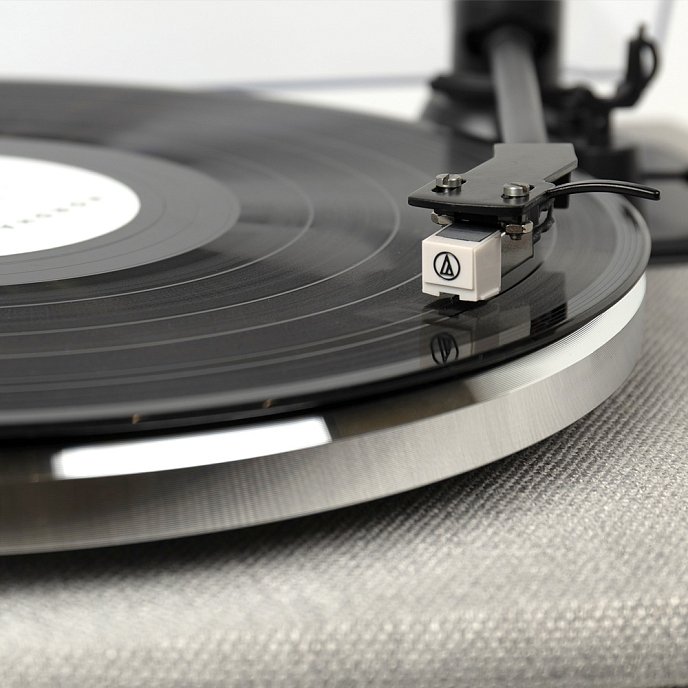 Проигрыватель винила Reproductor RP-430UBGY Grey - рис.9